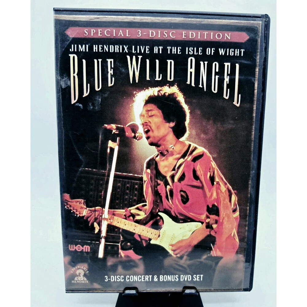 Jimi Hendrix Blue Wild Angel Live Isle Of Wight Special 3 Disc Set 2 CD 1 DVD)?